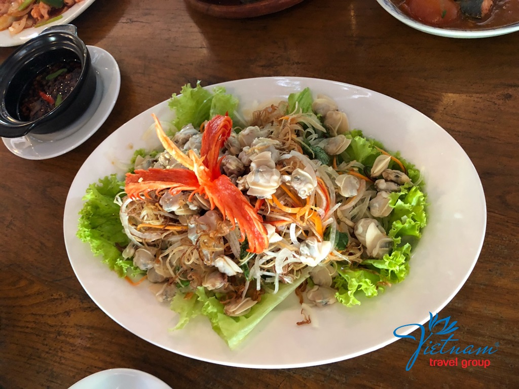 Can Gio Cuisine with clam - Vietnam Travel Group